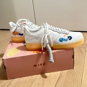 Nike Air Force 1 Flyleather Mayumi Yamase White (NWT; Men’s Size 10)